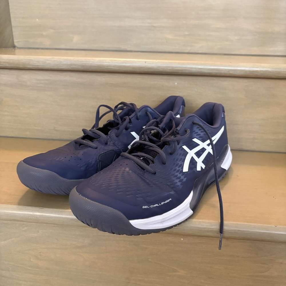 Asics Mens Gel Challenger 14 1041A405 Blue Running Shoes Tennis Sneakers Size 13